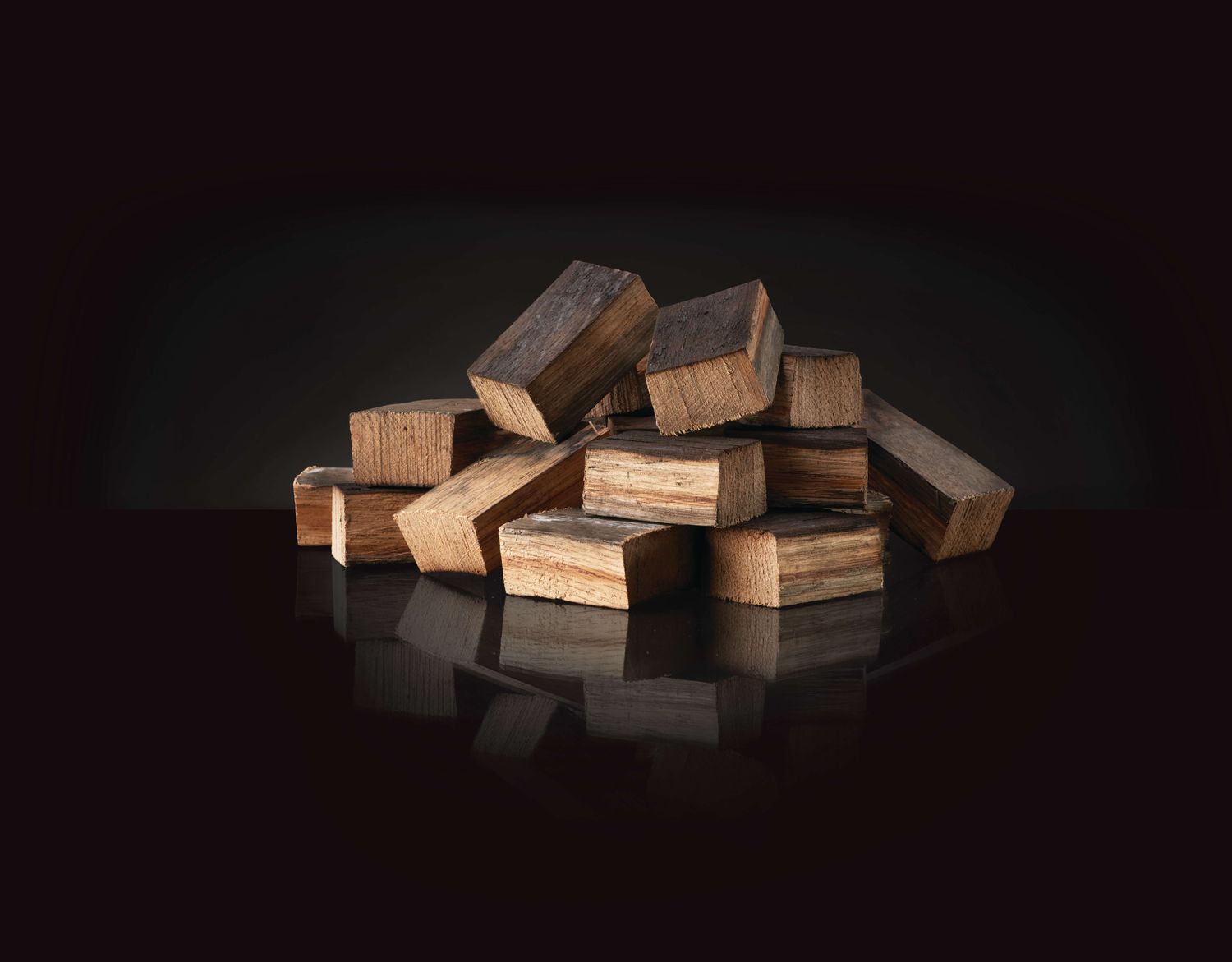Røykchunks whiskey-eik 1,5 kg - Napoleon bakside