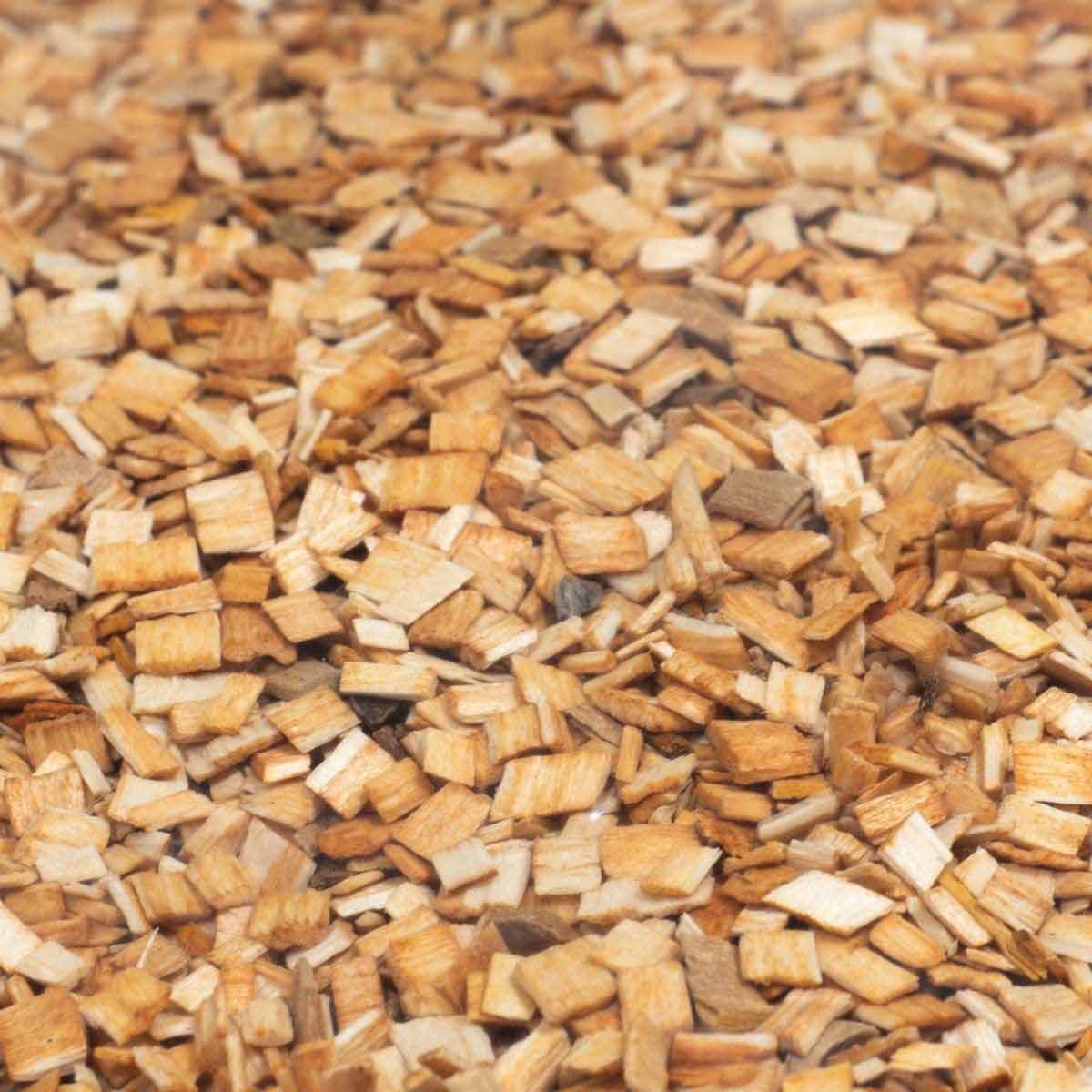 Nærbilde av Røykflis or 2 liter - Borniak treflis