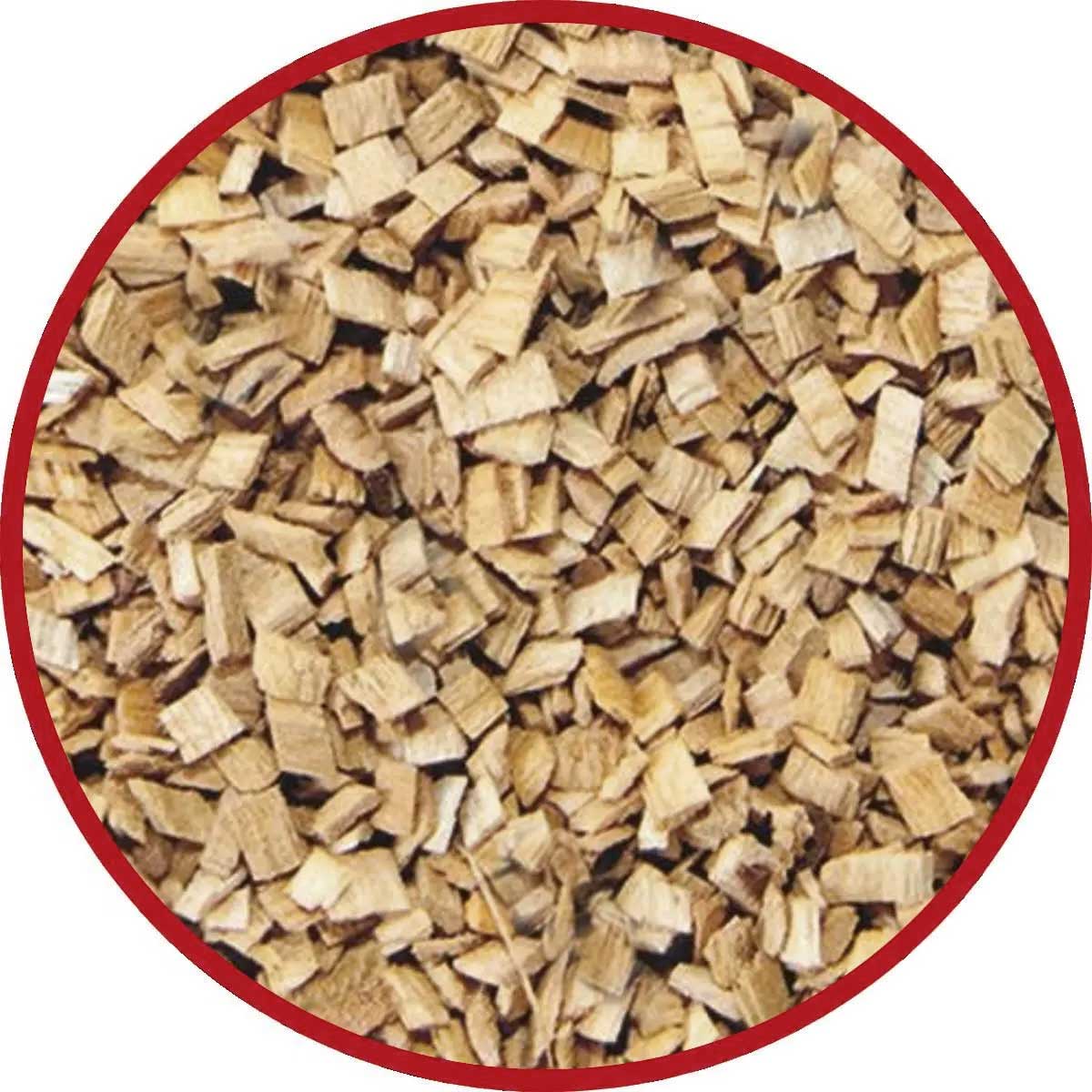 Røykflis hickory 50 liter - Borniak for autentisk BBQ-røyk