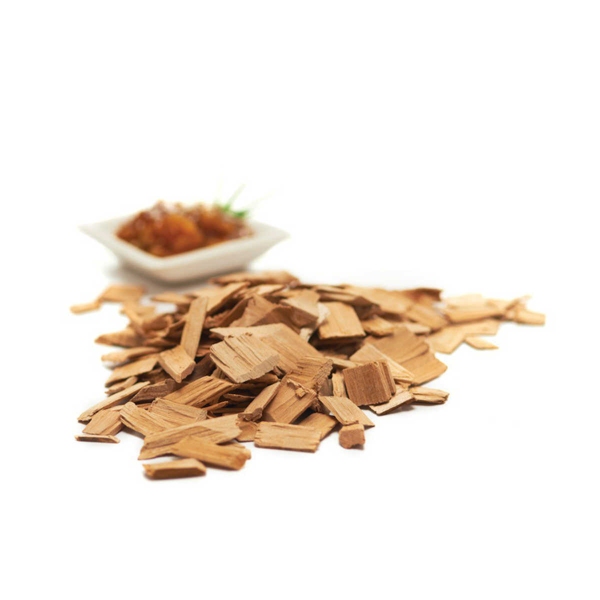 Bakside av Røykflis mesquite 0,9 kg - Broil King pakke