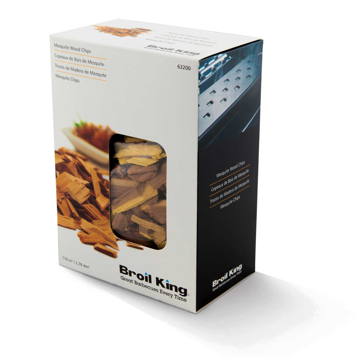 Detaljbilde av Røykflis mesquite 0,9 kg - Broil King treflis