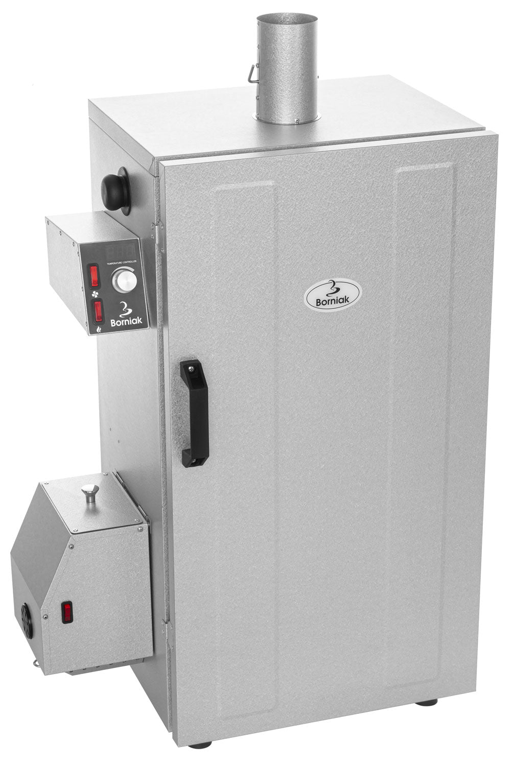 Røykovn UWD-70 digital elektrisk 70 liter Borniak bakside