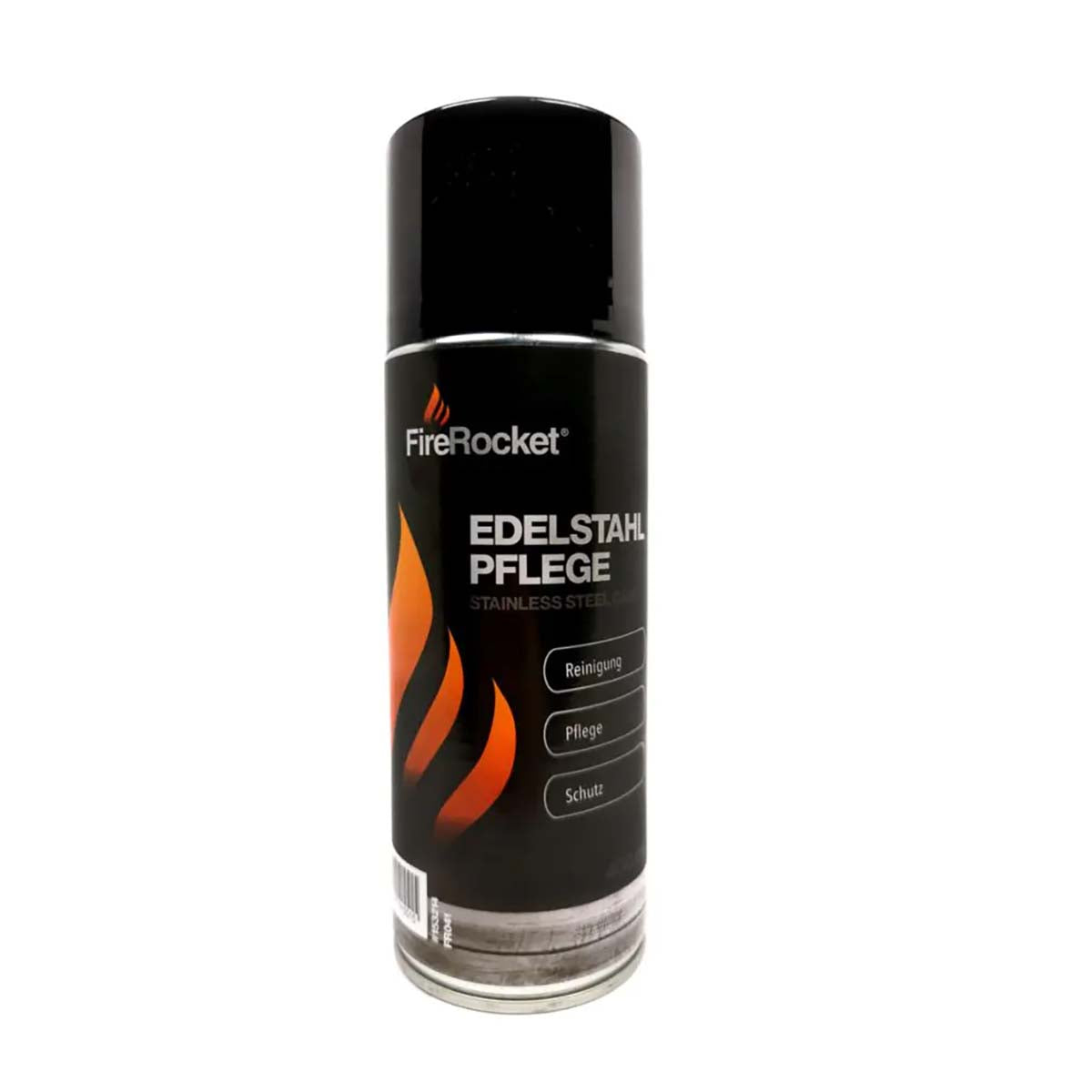 Rustfritt stål pleie rengjøringsspray 400 ml - FireRocket flaske med spray
