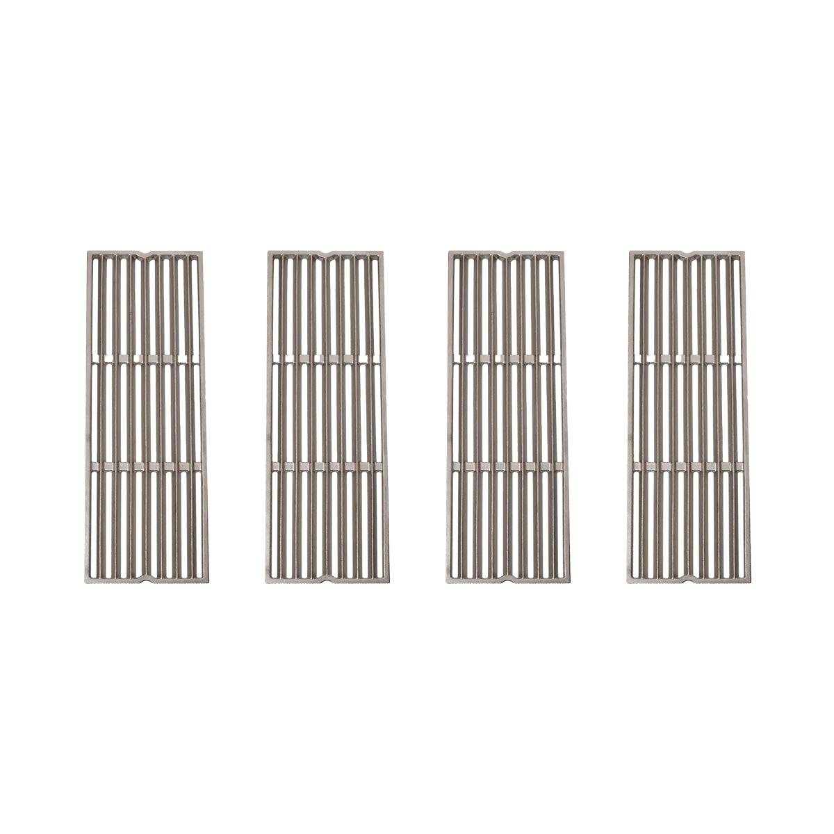 Rustfritt stål støpejernsrist for Broil King Crown 420 4 stk forfra