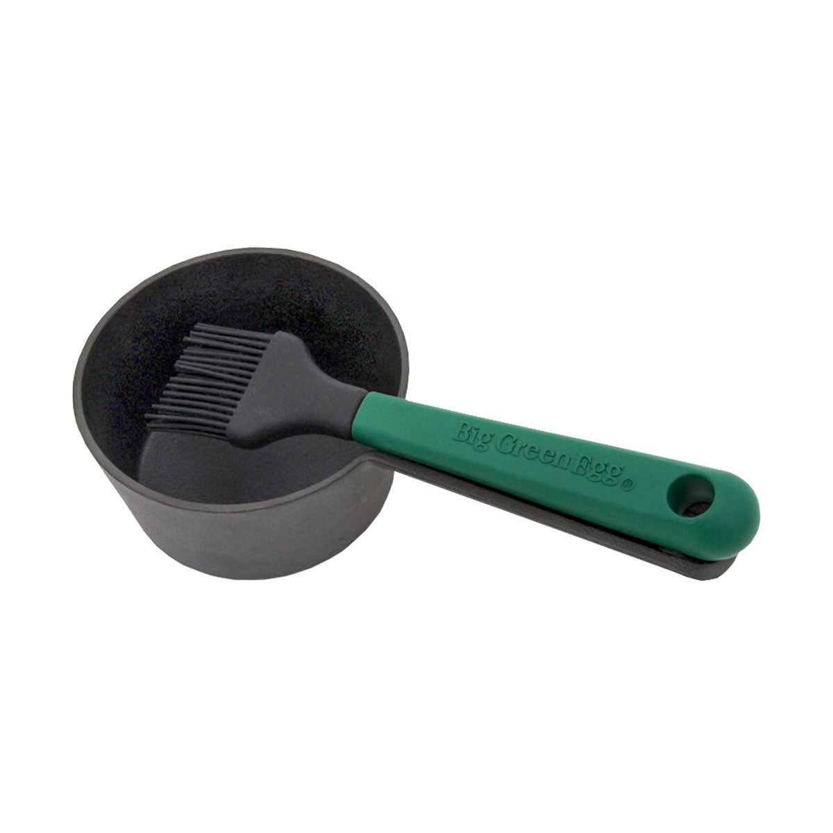 Sausgryte støpejern med pensel - Big Green Egg for grilling