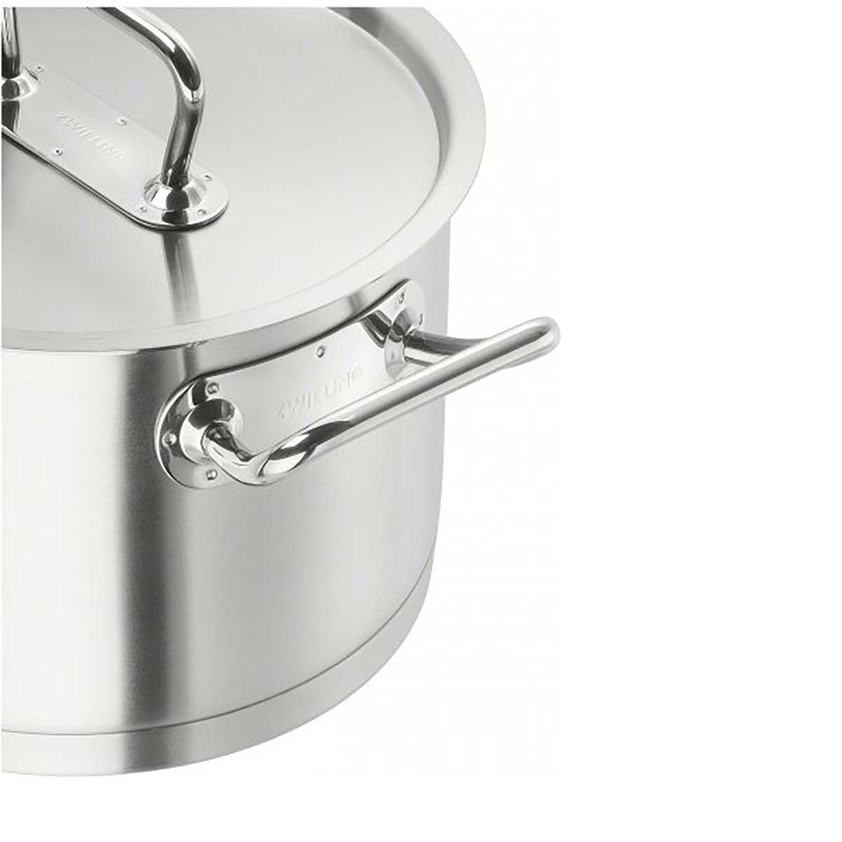 Bakside av Serveringspanne rustfritt stål 28 cm - ZWILLING PRO med håndtak