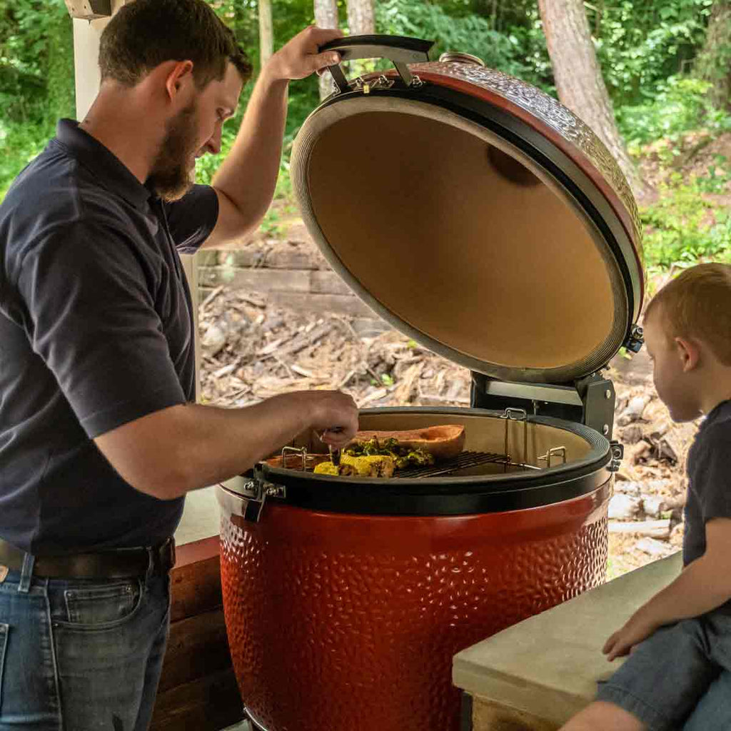 Sidebilde av Keramisk grill Big Joe III Stand-Alone 61 cm