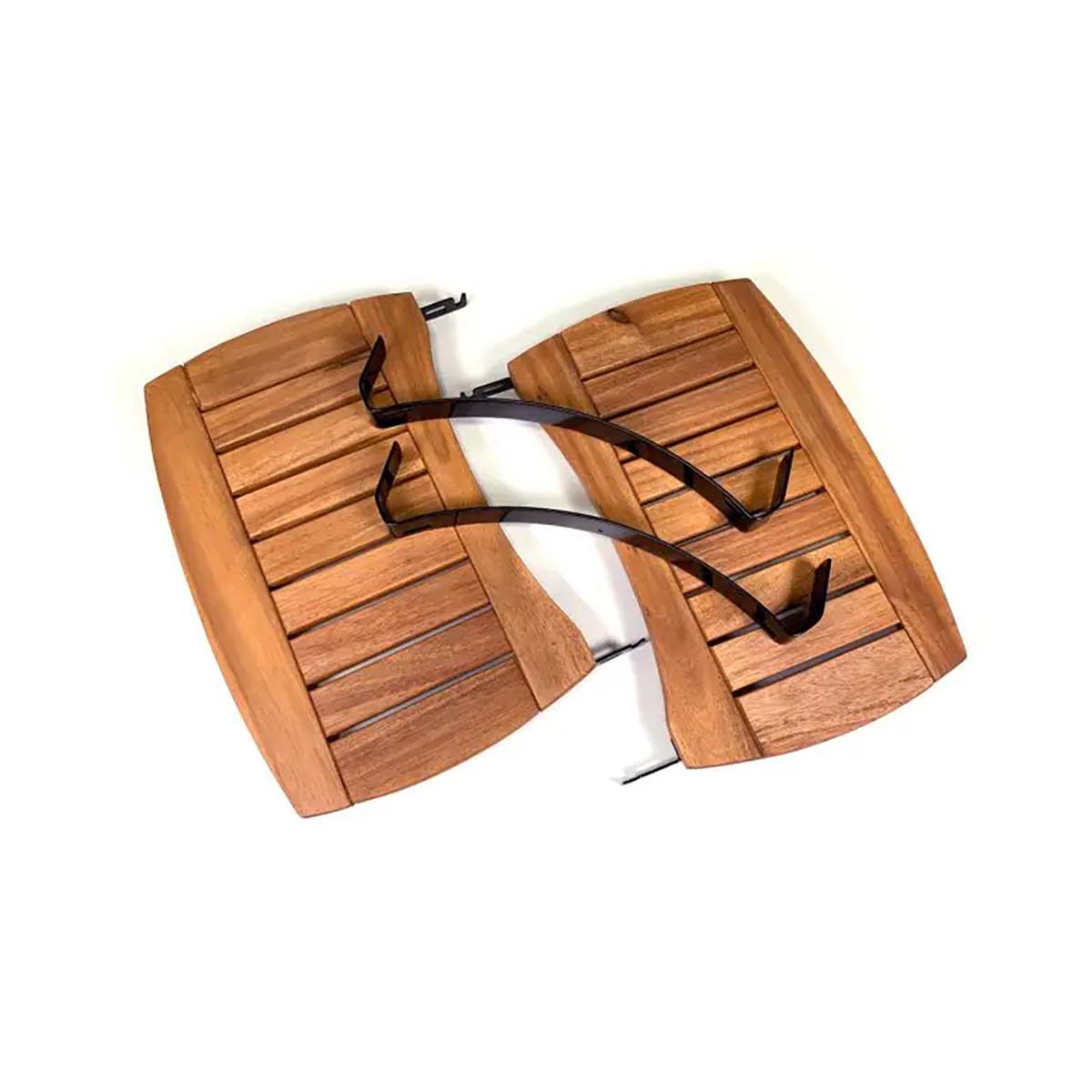 Detalj av Sidebord i akasietre XLarge - Big Green Egg