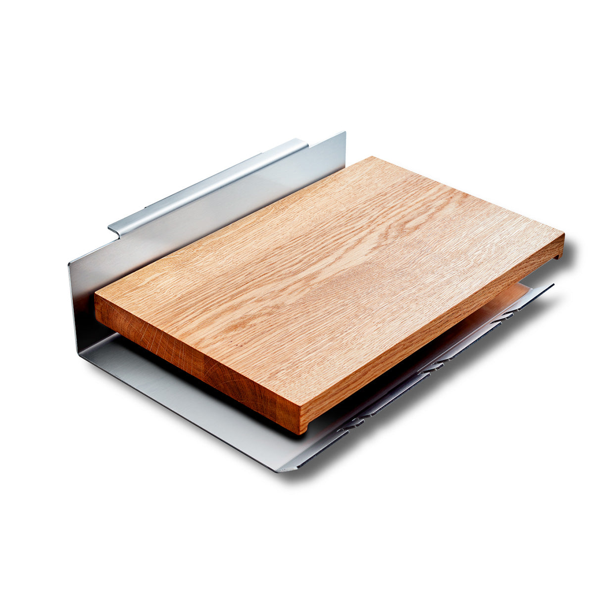 Sidehylle eik 40x25 cm Block C/D/Ds - Flammkraft for grill