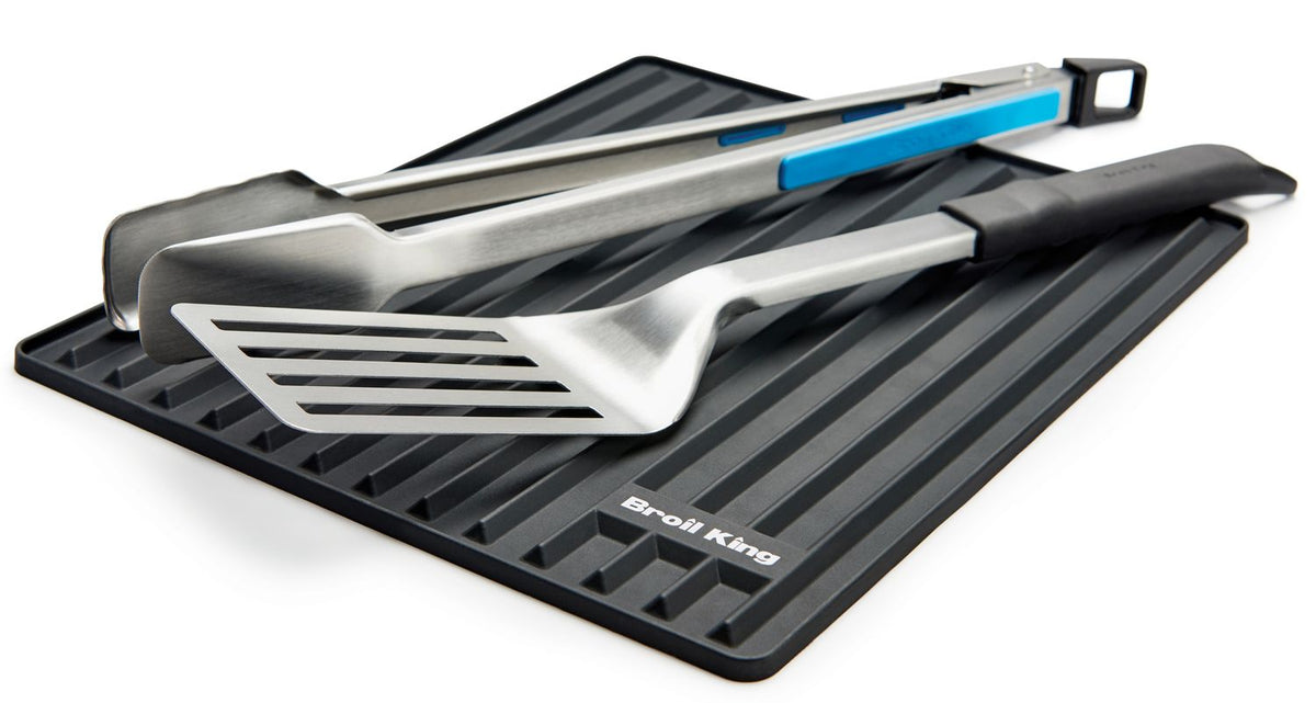 Silikonmatte for grillverktøy 35,5x28 cm - Broil King bakside