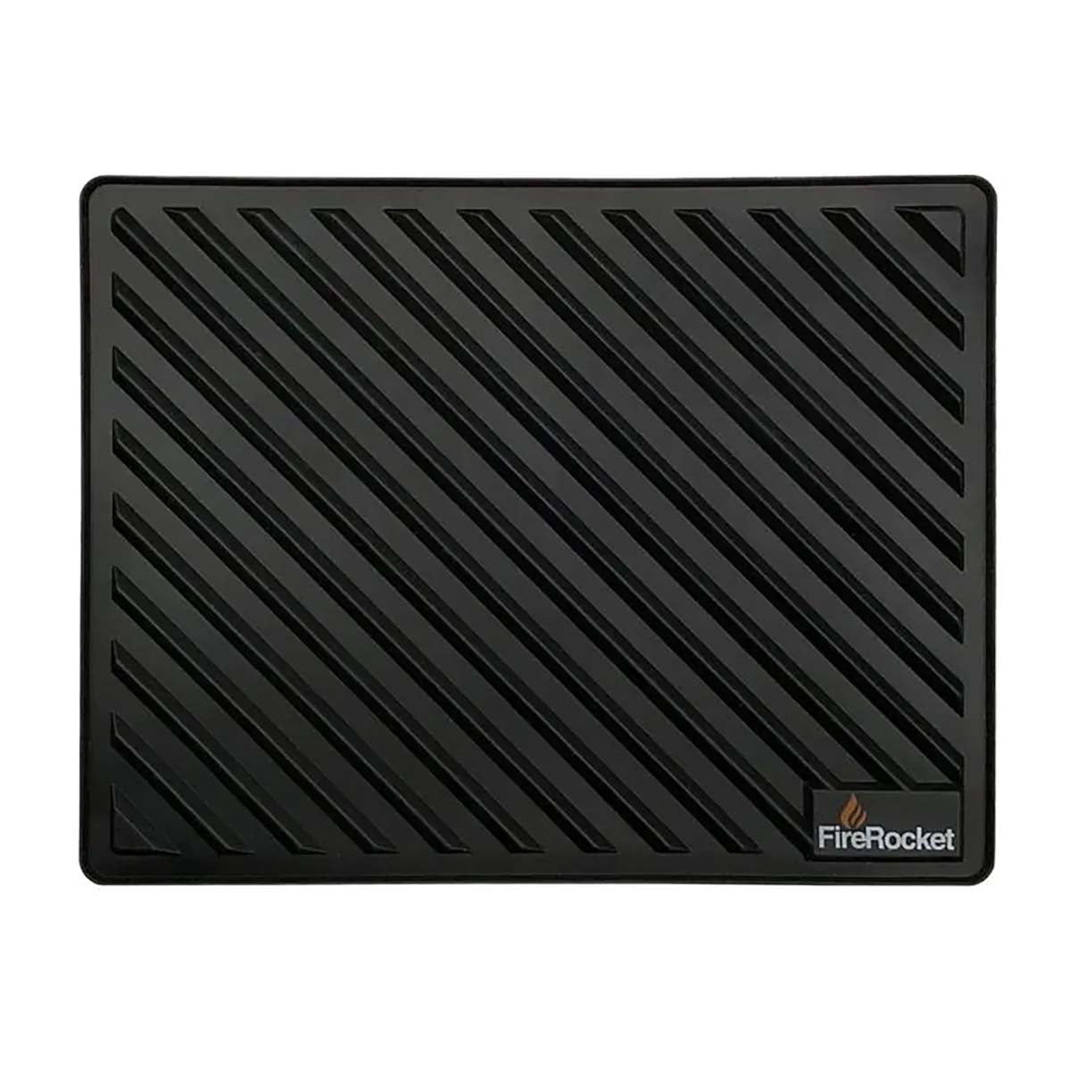 Montert Silikonmatte for grillverktøy 35 x 27,5 cm - FireRocket på grill