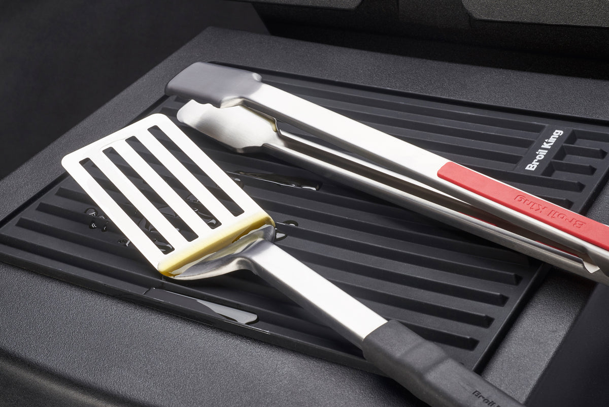 Nærbilde av Silikonmatte for grillverktøy 35,5x28 cm - Broil King tekstur