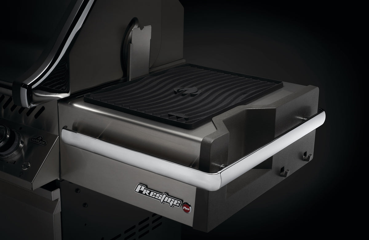 Montert Silikonmatte XL for Prestige sidehylle 43x31 cm Napoleon på grill