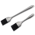 Silikonpensel for grill 2-pakk 20 cm og 30 cm fra SANTOS forfra