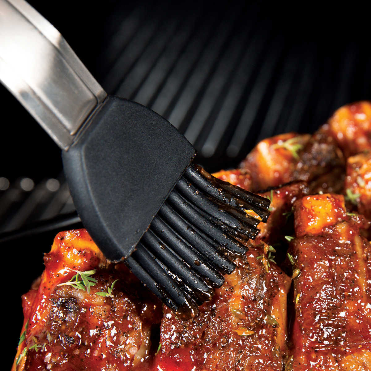 Detalj av Silikonpensel Imperial 46 cm rustfritt stål - Broil King