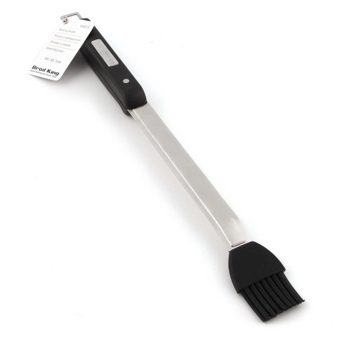 Nærbilde av silikonbørster på Silikonpensel Imperial 46 cm rustfritt stål - Broil King
