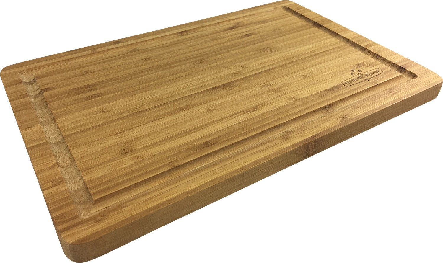 Skjærebrett bambus lite 39 x 26 cm - Grillfürst i naturlig bambusholz