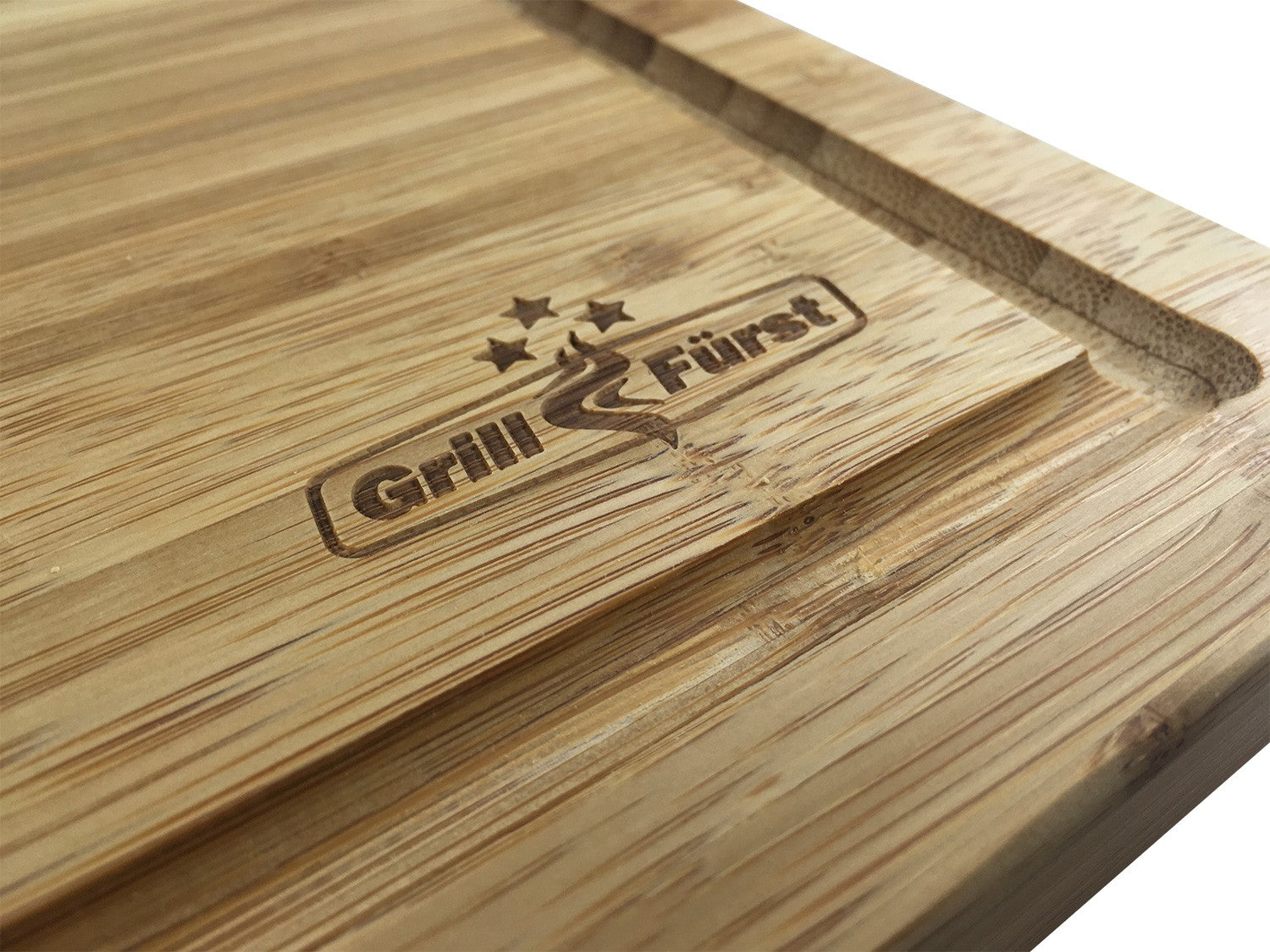 Skjærebrett sett 3-delt bambus 50x30 og 39x26 cm Grillfürst bruk på grillfest