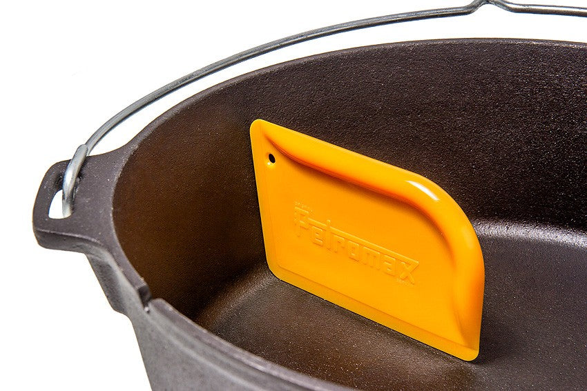 Skrape for dutch oven og støpejernspanne - Petromax bakside