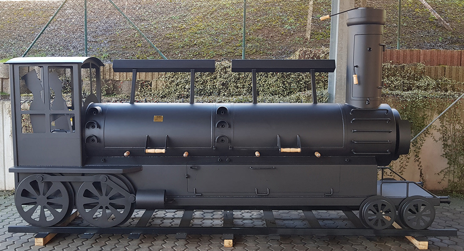 Skreddersydd smoker etter ønske - JOE´s Barbeque bakside