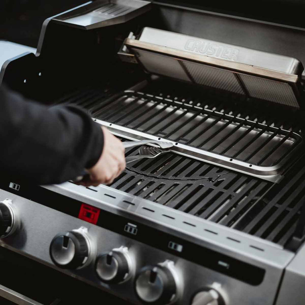Detalj av slider grillrist emaljert støpejern for Uniq Pro - Enders