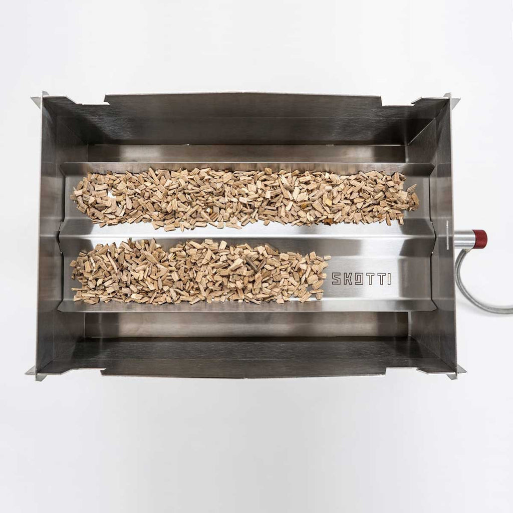 Smak røykeskål rustfritt stål - Skotti Grill side