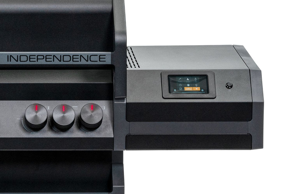 Smart Grill Independence P530E WiFi rustfritt stål rist lokk med glassvindu