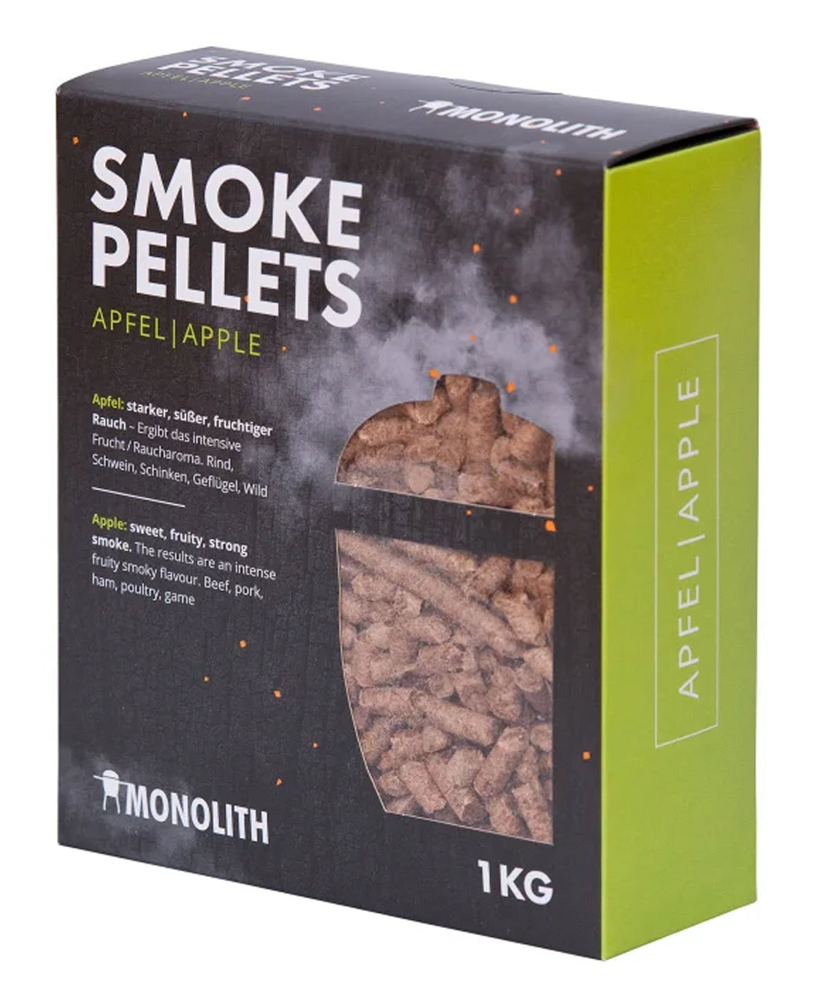 Smoke pellets eple 1 kg - Monolith for naturlig røyktilsetning på grillen