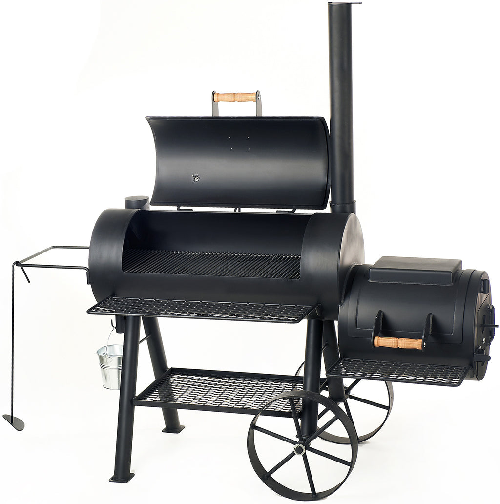 Smoker 16" Reverse Flow 100x39 cm - JOE's Barbeque bakside