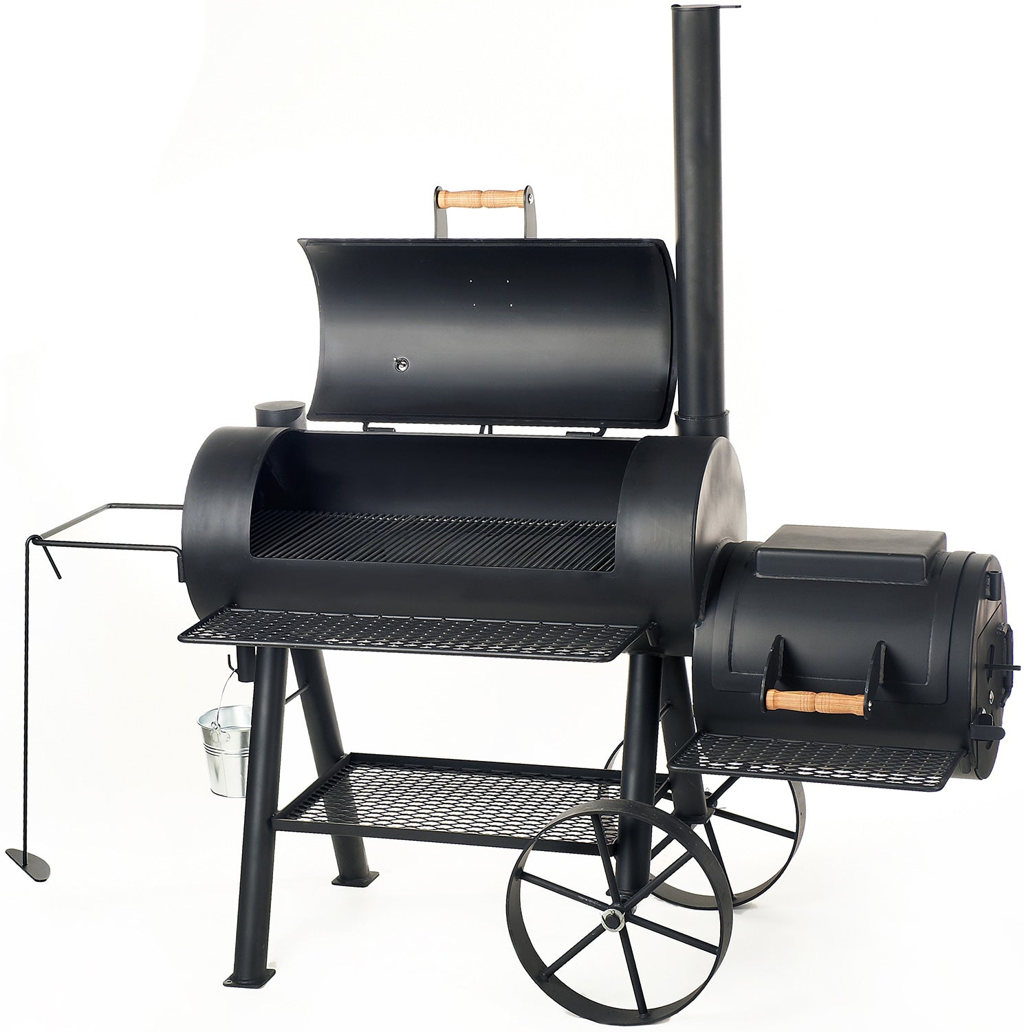 Smoker 16" Reverse Flow 100x39 cm - JOE's Barbeque bakside