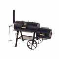 Smoker 16" Texas Classic rustfritt stål rist Joe's Barbeque forfra