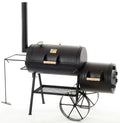 Smoker 16" Tradition rustfritt stål rist forfra JOE's Barbeque