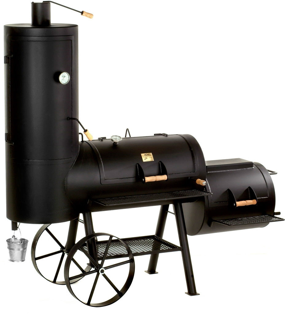 Smoker 20" Chuckwagon Catering 3-kammer - JOE´s Barbeque forfra