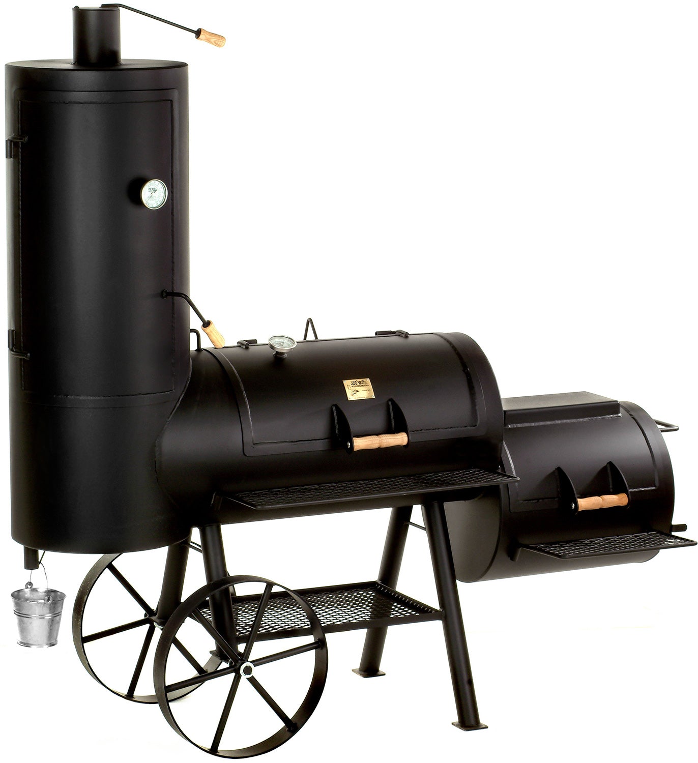 Smoker 20" Chuckwagon 3-kammer - JOE´s Barbeque for fleksibel grilling og smoking