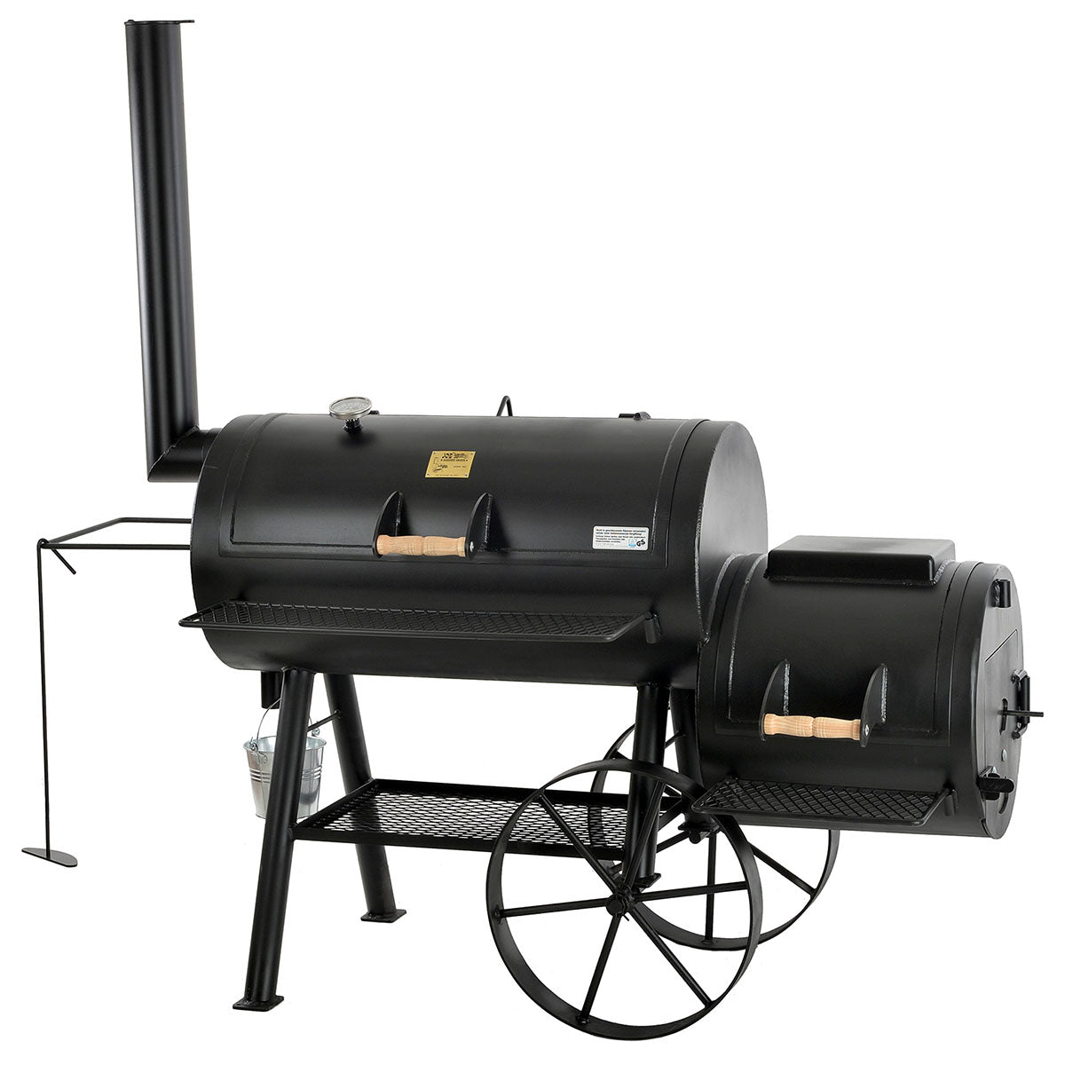 Smoker 20" Longhorn offset Joe's Barbeque detalj av kokeplate