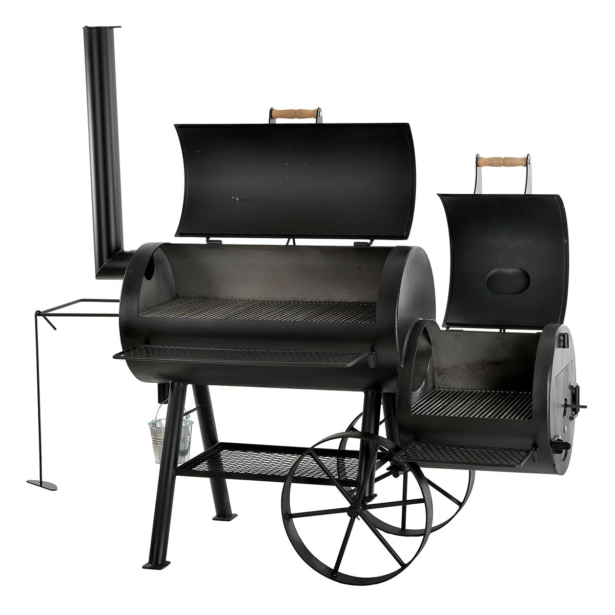 Smoker 20" Longhorn offset Joe's Barbeque forfra