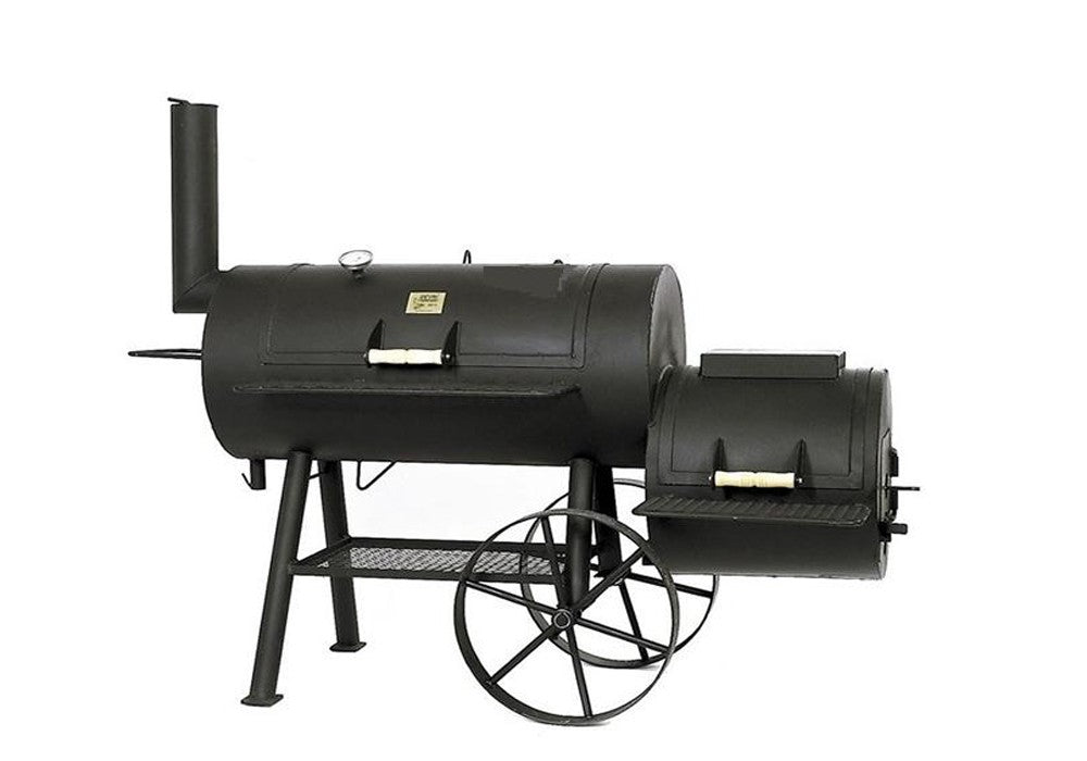 Smoker 20" Texas Classic rustfritt stål rist - Joe's Barbeque forfra