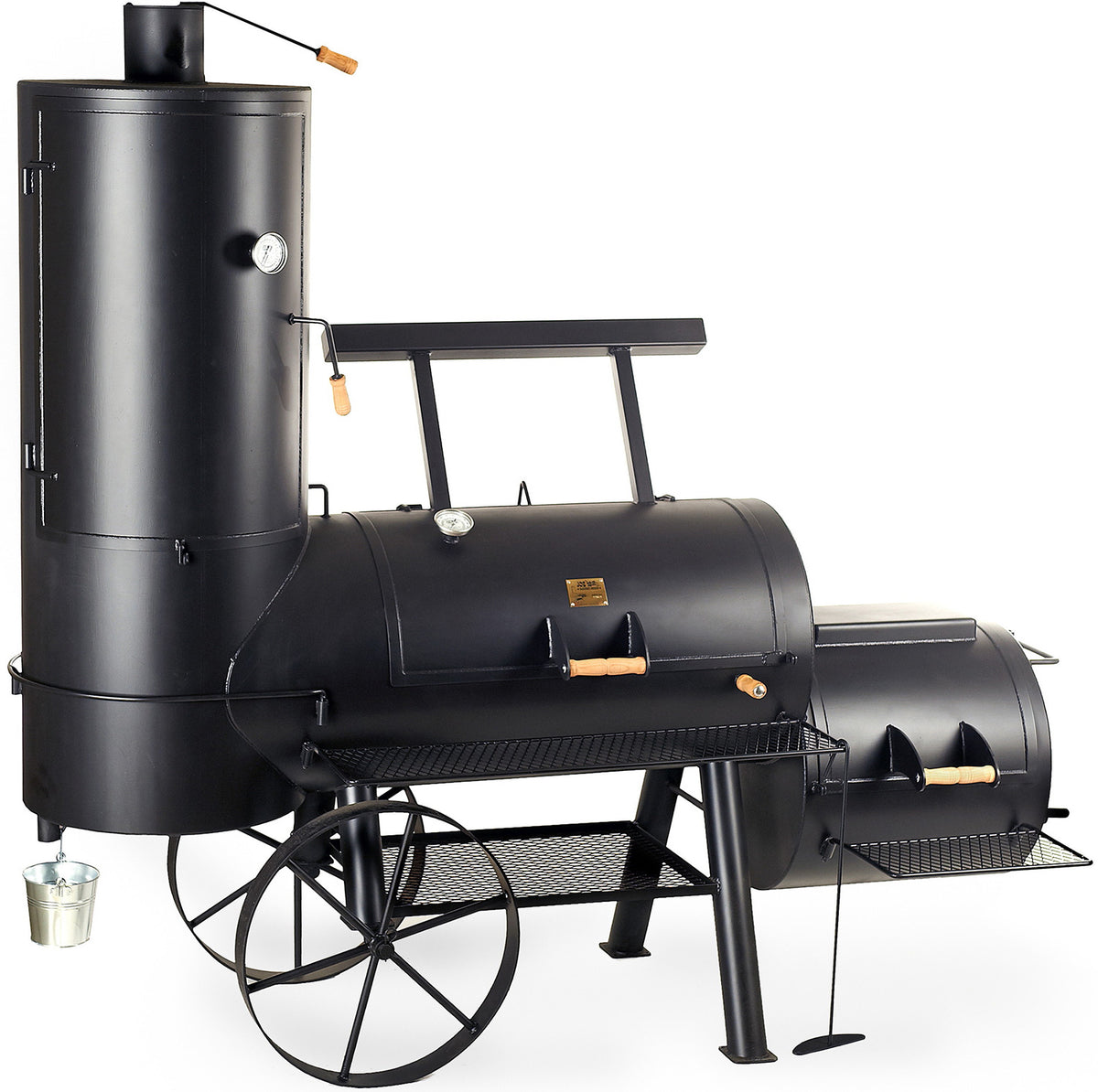 Smoker 24" Chuckwagon Catering 3-kammer - JOE´s Barbeque front