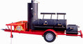 Smoker 24" Extended Catering Trailer - JOE´s Barbeque for mobil grilling og catering