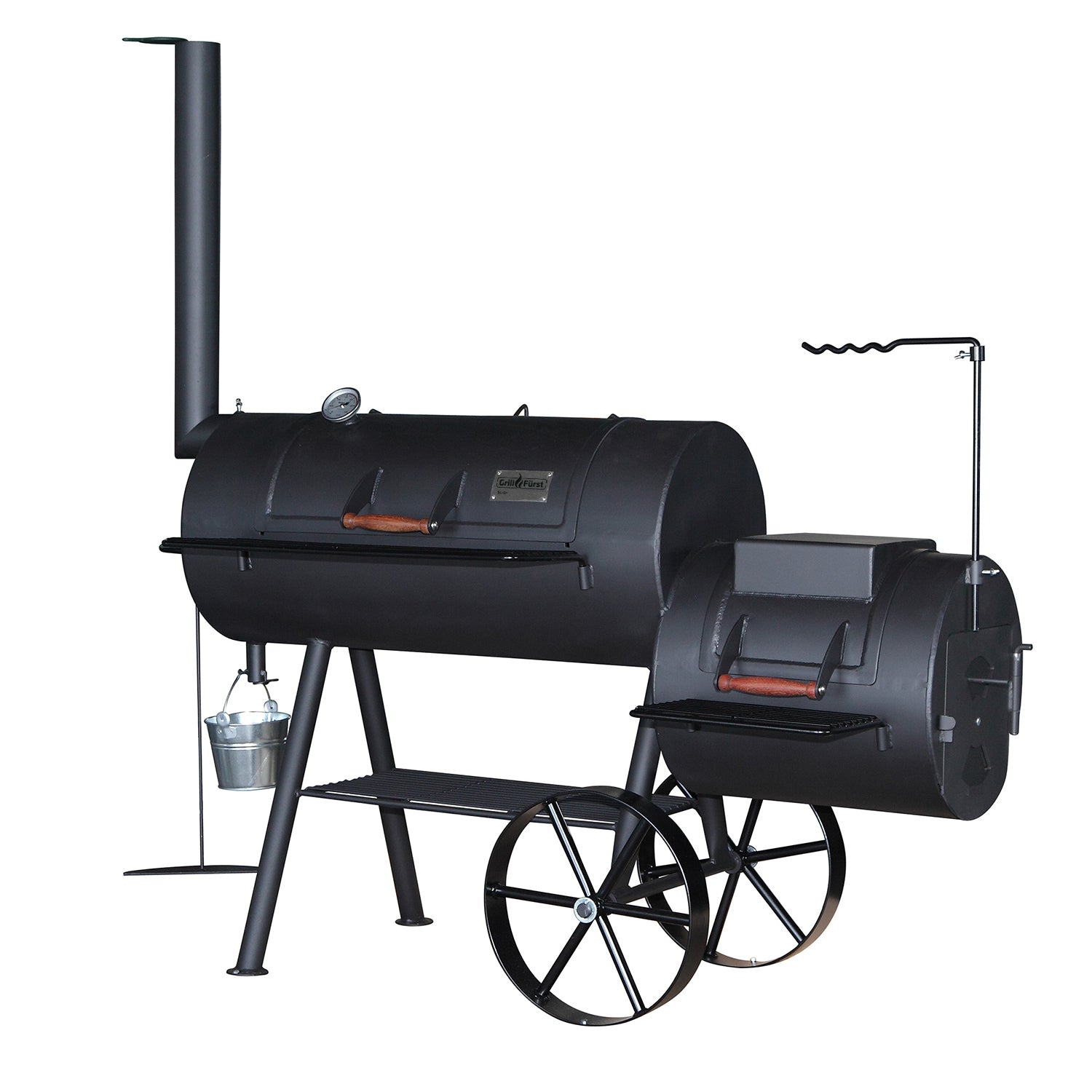 Smoker SL18 18 rustfritt stål rist bakside