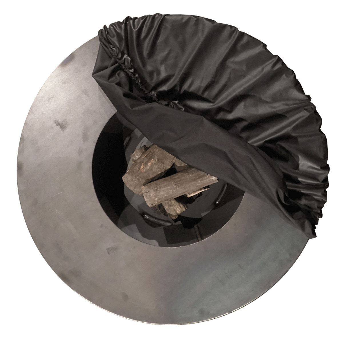 Softcover svart XL Ø 150 cm for feuerplatte - OFYR forfra