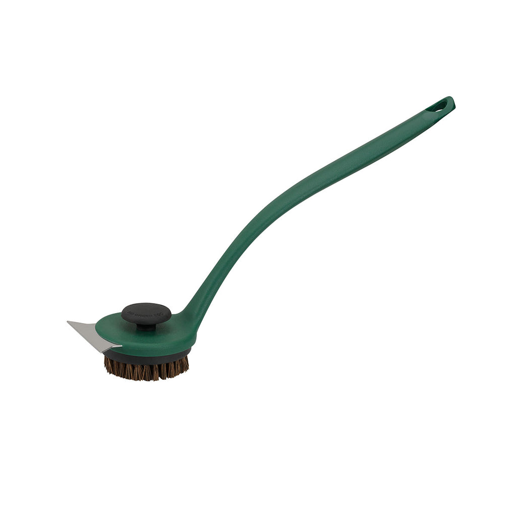 SpeediClean grillbørste med langt skaft 48 cm - Big Green Egg forfra