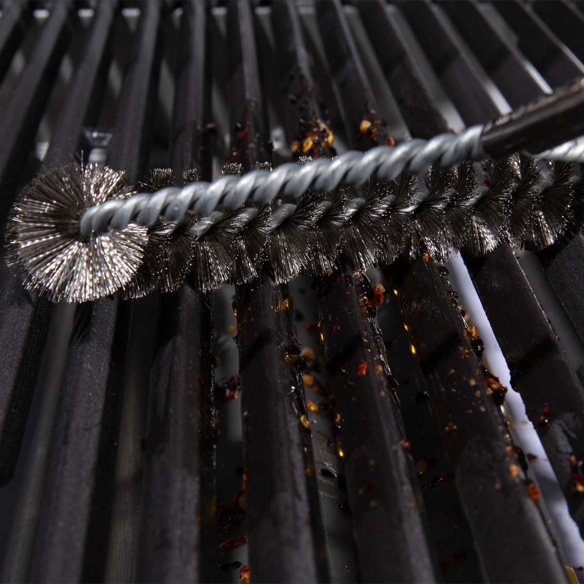 Spiralgrillbørste rustfritt stål - Broil King montert