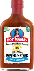 St. Martins Pepper & Steak saus 195 ml - Hot Mamas i glassflaske
