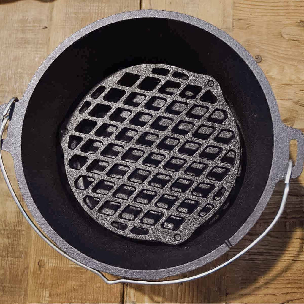 Stablerist støpejern Ø 26 cm for dutch oven - SANTOS detalj