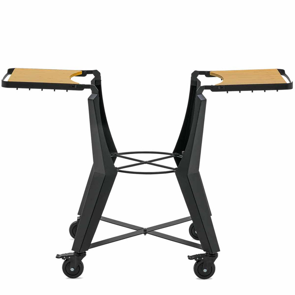 Stativ med sidebord for Two.66 keramisk grill - Monolith forfra