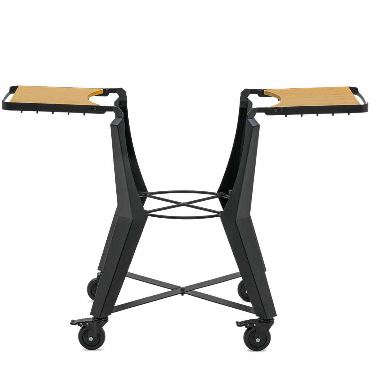 Stativ med sidebord for Two.66 keramisk grill - Monolith forfra
