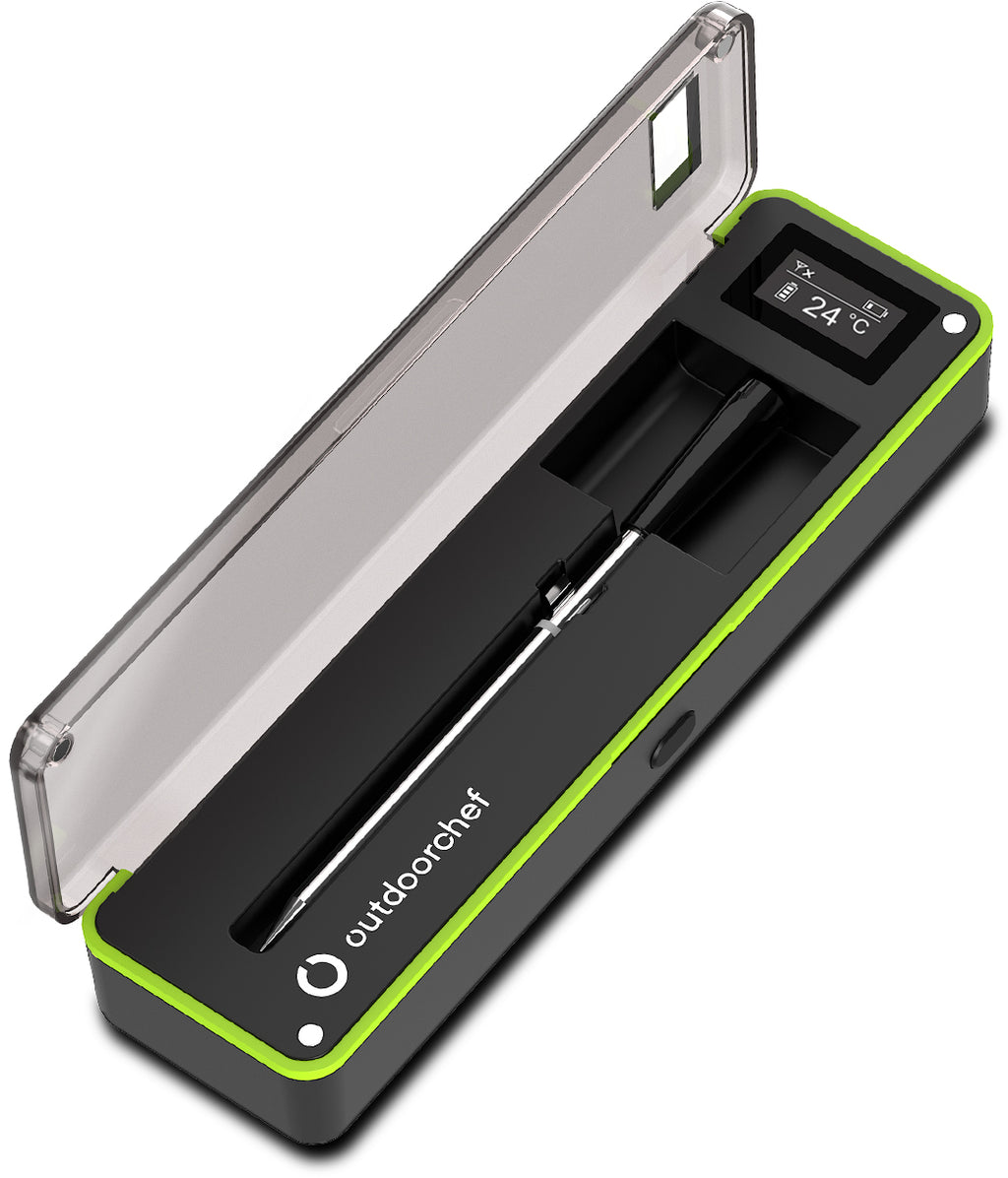 Steak sett Blazinglas® Lugano/Arosa/Davos med termometer - Outdoorchef