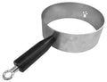 Stekering for feuerplatte Ø 14 cm rustfritt stål - Remundi forfra