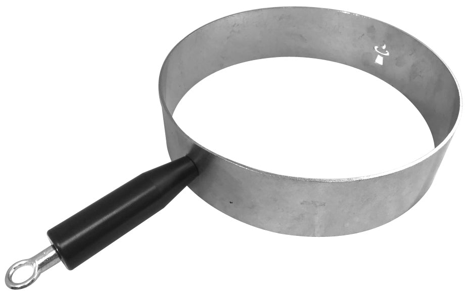 Stekering for feuerplatte Ø 20 cm rustfritt stål - Remundi forfra